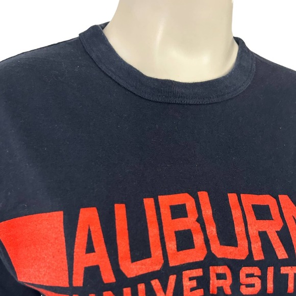 1970s Champion Auburn University Tee T Shirt Single Stitch / Women’s Small * - Picture 5 of 5